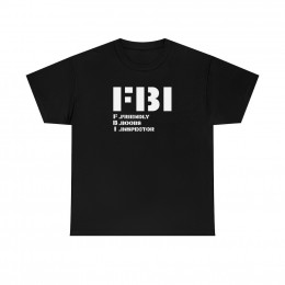 FBI Friendly Boobs Inspector Men's classic short Sleeve Tee